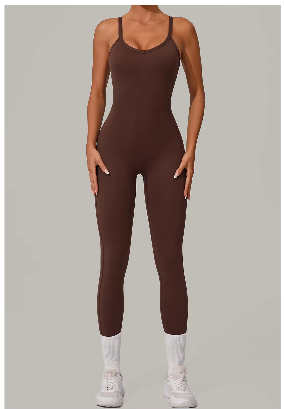 Sophia Sleeveless Yoga Jumpsuit