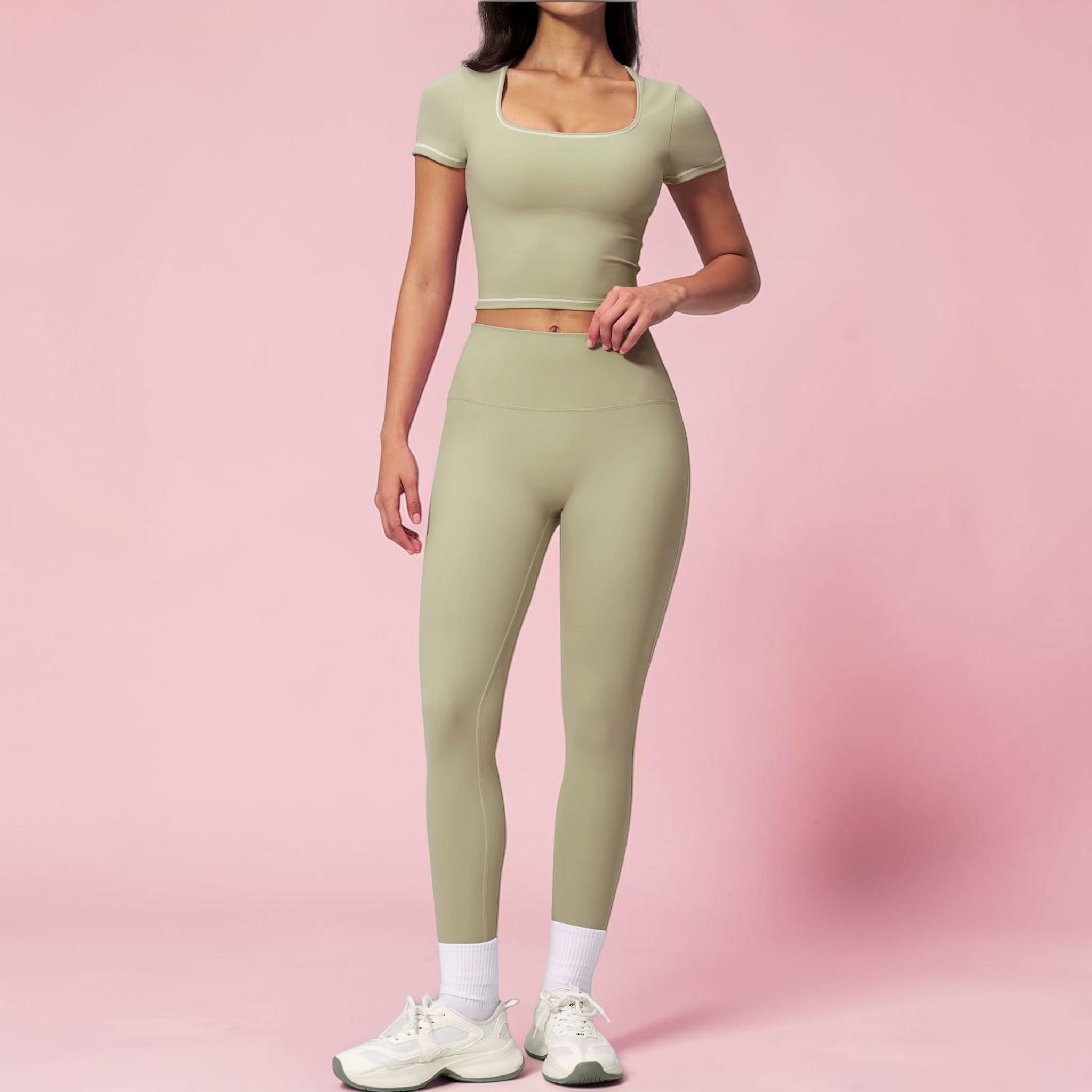 Bruna Summer 2-Piece Yoga Set