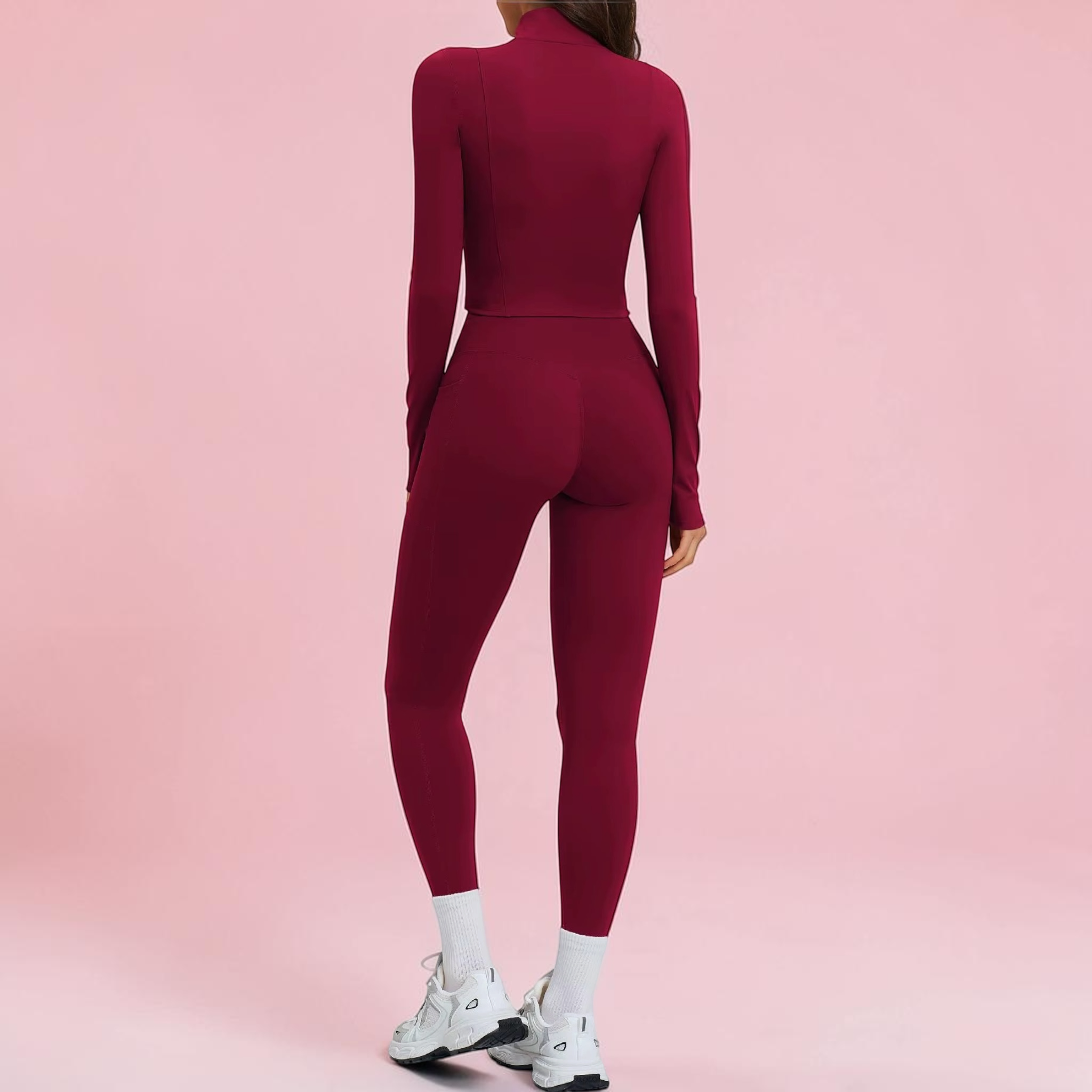 Olivia 3PCS Women Yoga Tracksuit Set