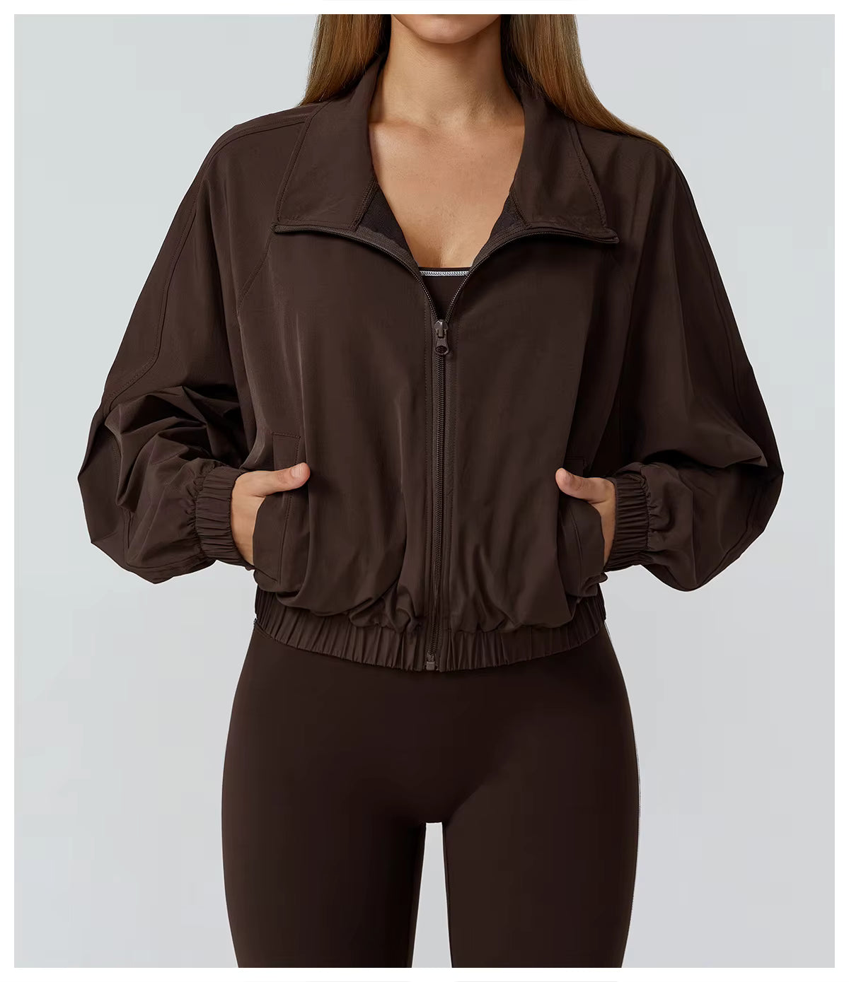 Mirta Long Sleeve Gym Fitness Jacket