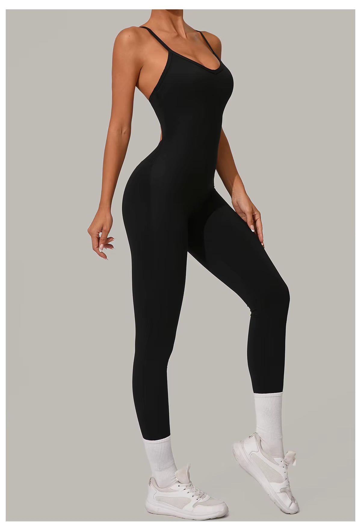 Sophia Sleeveless Yoga Jumpsuit