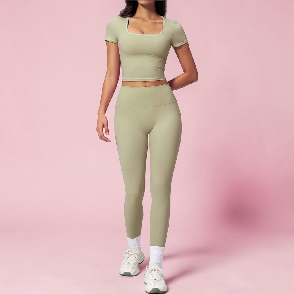 Bruna Summer 2-Piece Yoga Set