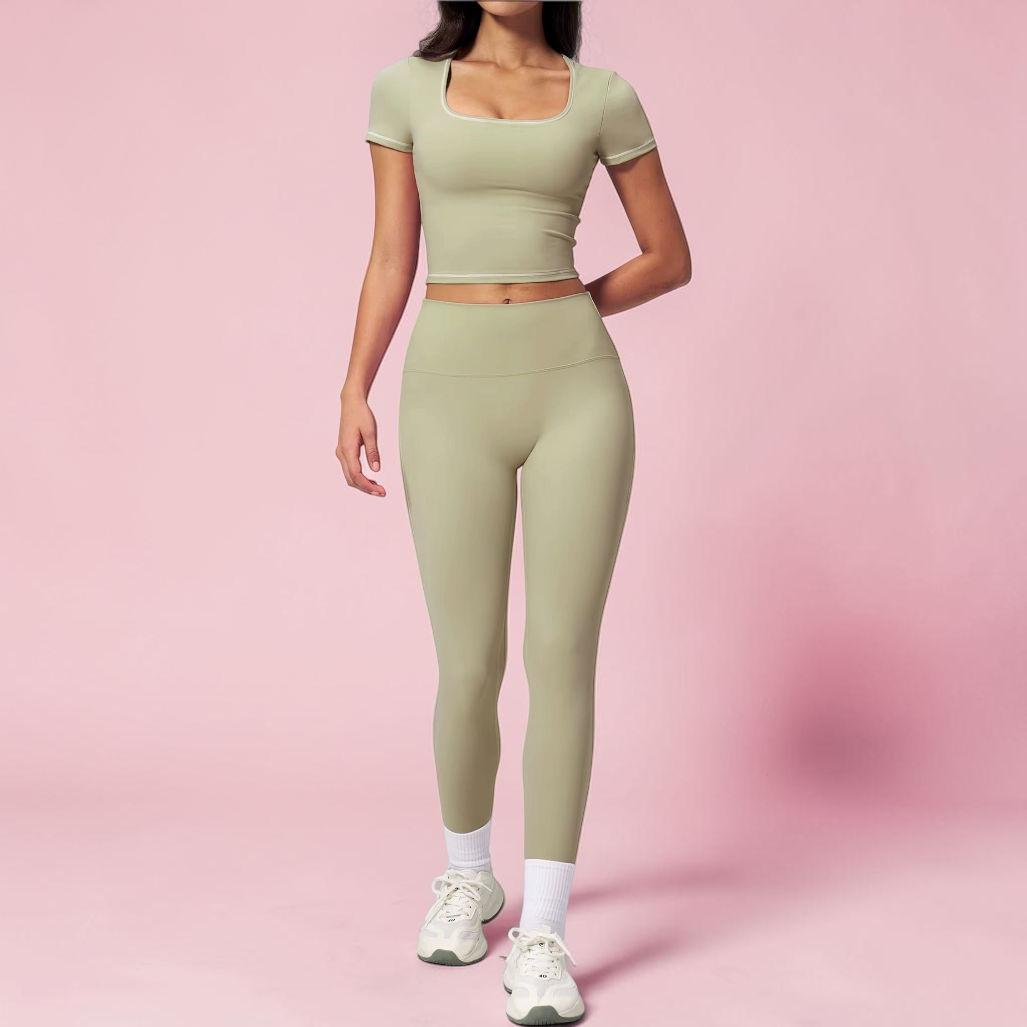 Bruna Summer 2-Piece Yoga Set