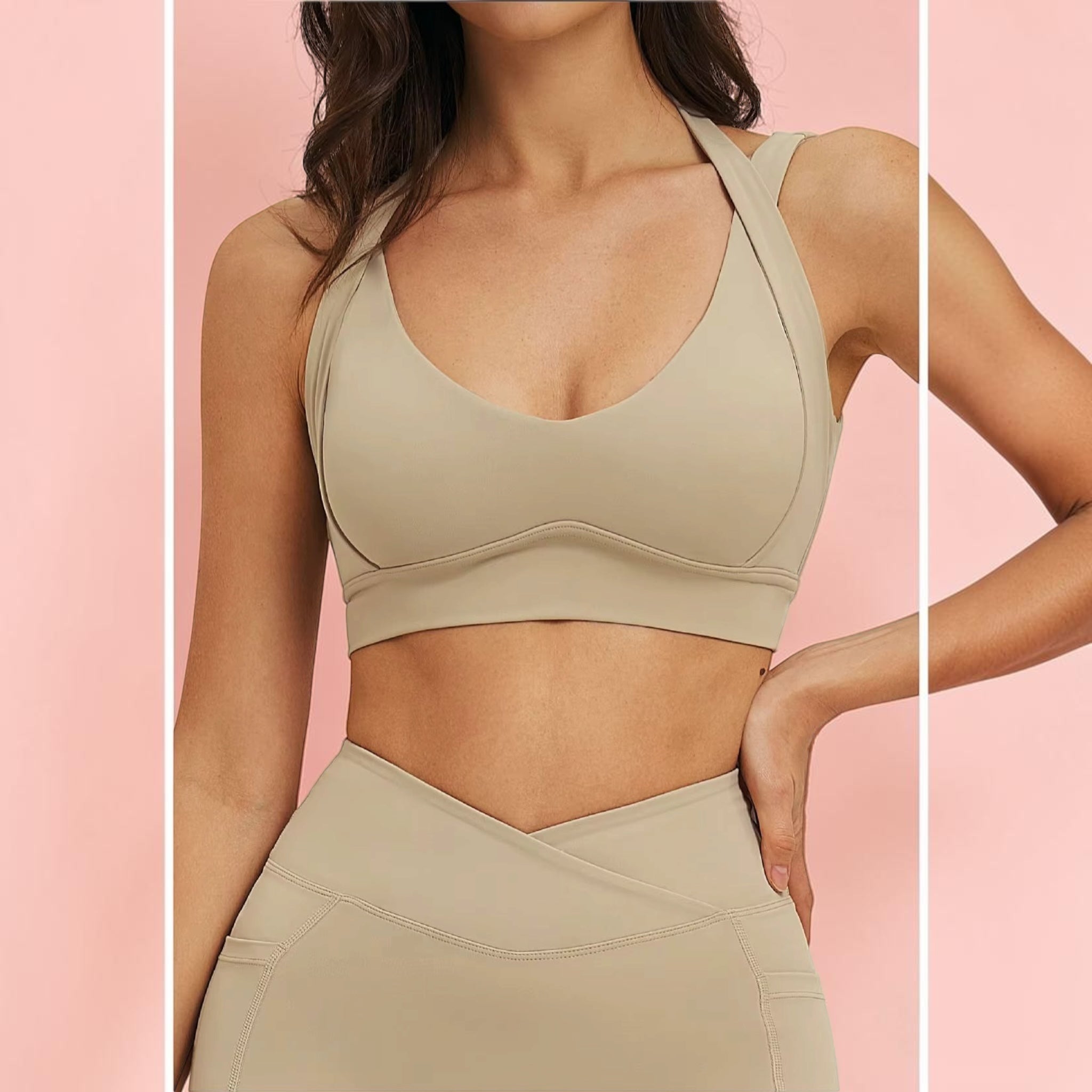 Olivia 3PCS Women Yoga Tracksuit Set