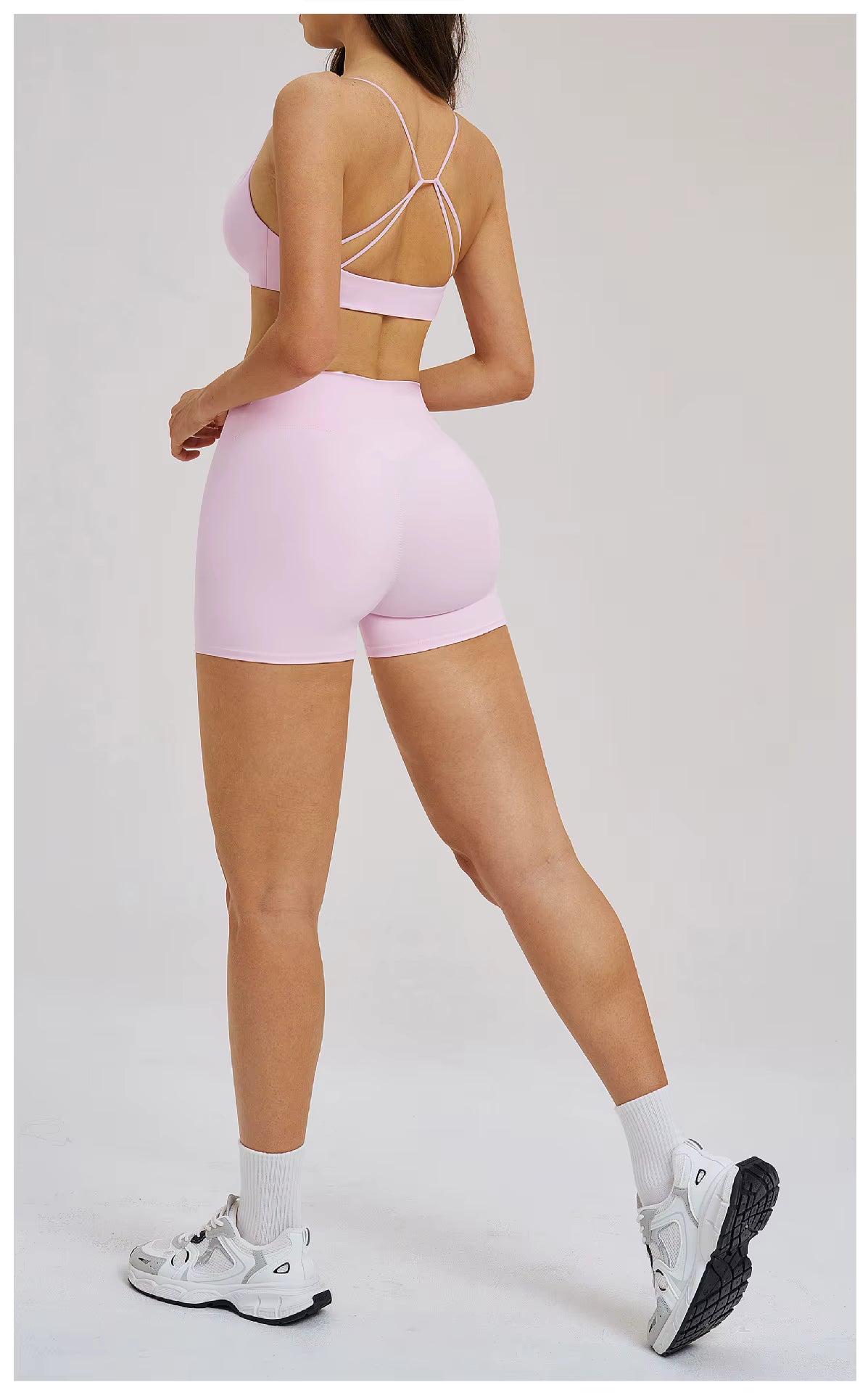 Amelia V-Neck Yoga Sports Bra