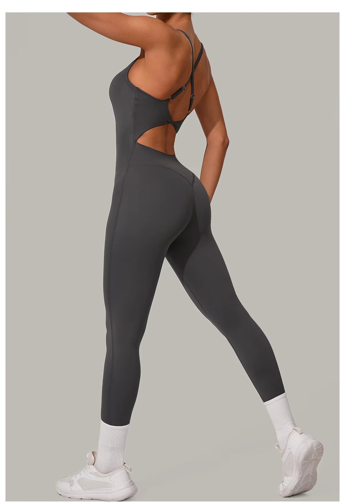 Sophia Sleeveless Yoga Jumpsuit