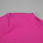 Boss Babe Hollow Out Long Sleeve Elegant Dresses