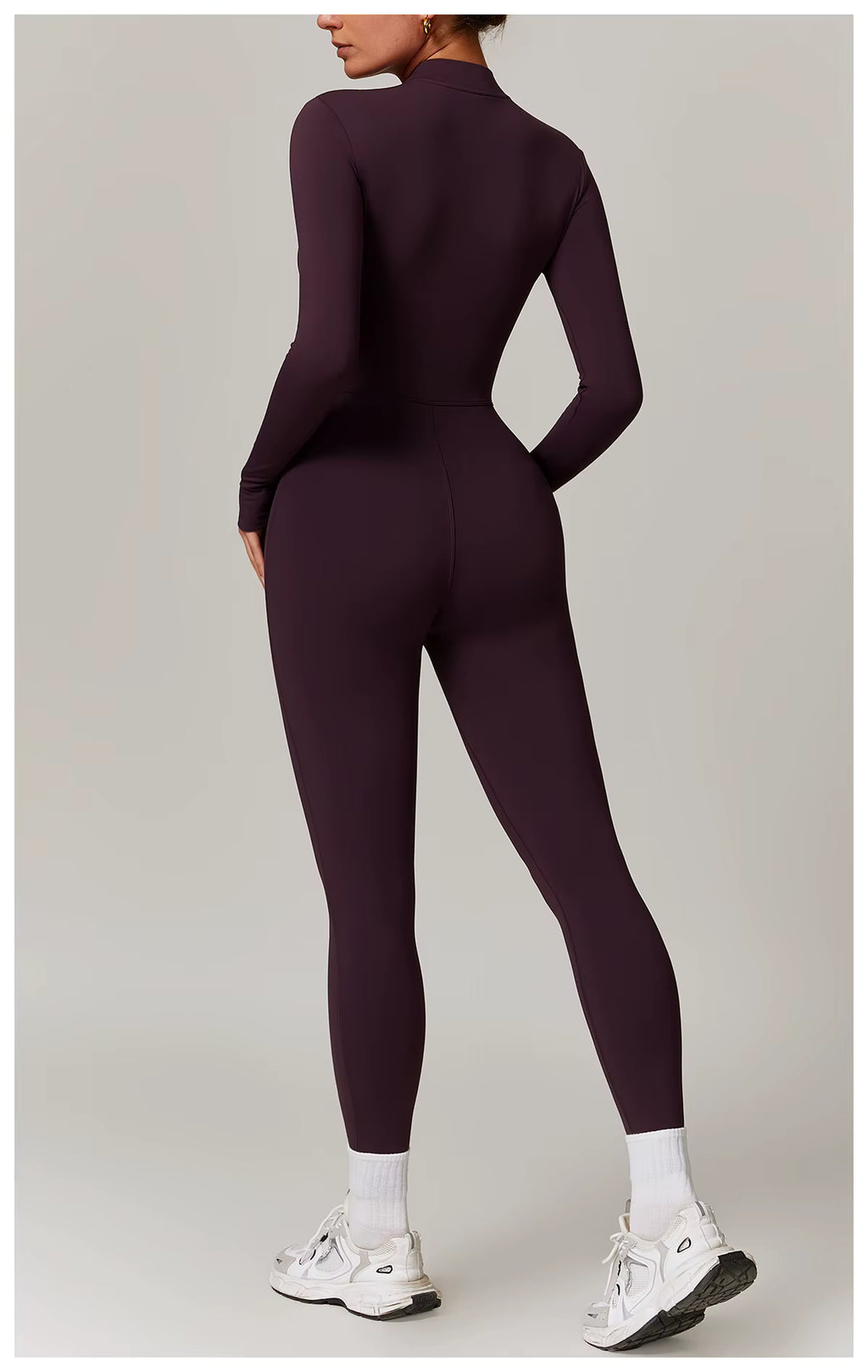 Belén Yoga Velvet Jumpsuit