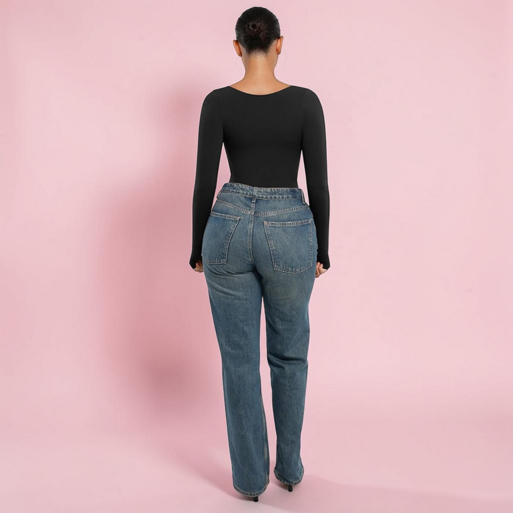 Long Sleeve Shapewear Bodysuit