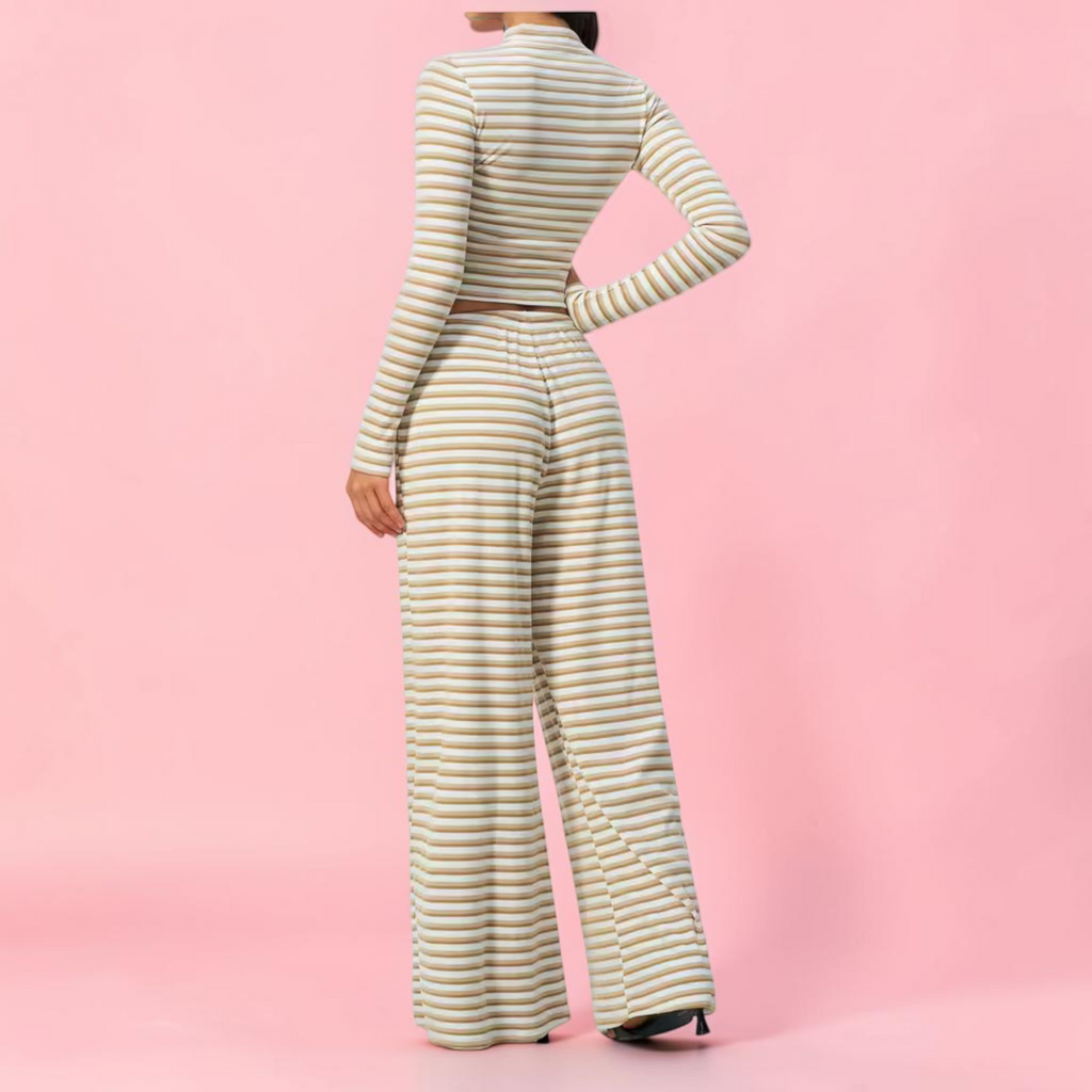 Monica Long Sleeve Zip Top & Workout Pants Beautylicious you