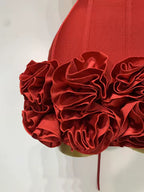 IT GIRL Strapless Floral Bodycon Mini Dress