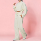 Aila Crop top Hoodie & Pants