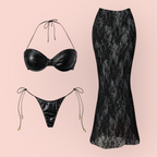 Sabrina Bandeau Bikini Set