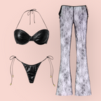 Sabrina Bandeau Bikini Set