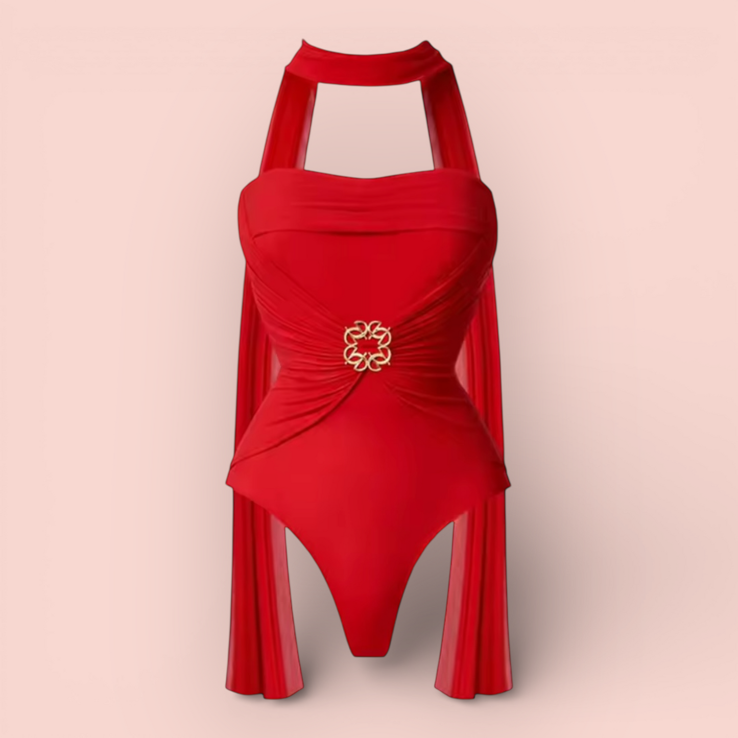 Eléa Bandeau Push-Up Bikini Set with Cover