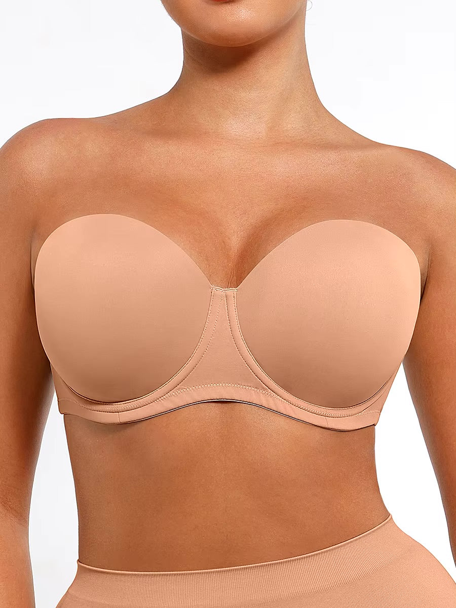 1/2 Cup Underwire Bra with Detachable Straps