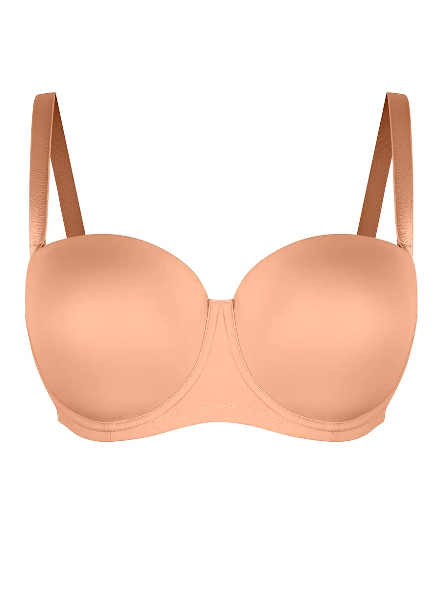 1/2 Cup Underwire Bra with Detachable Straps