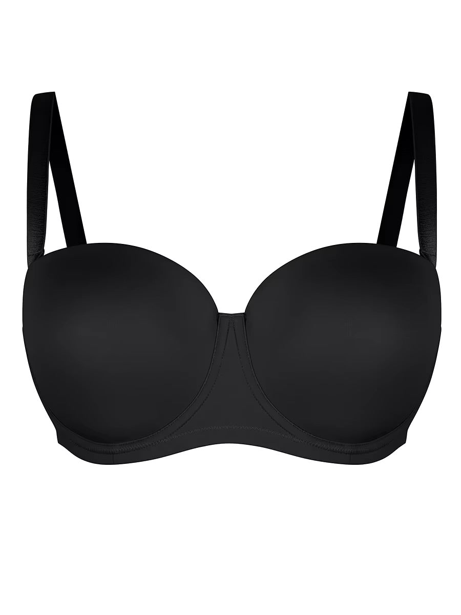 1/2 Cup Underwire Bra with Detachable Straps