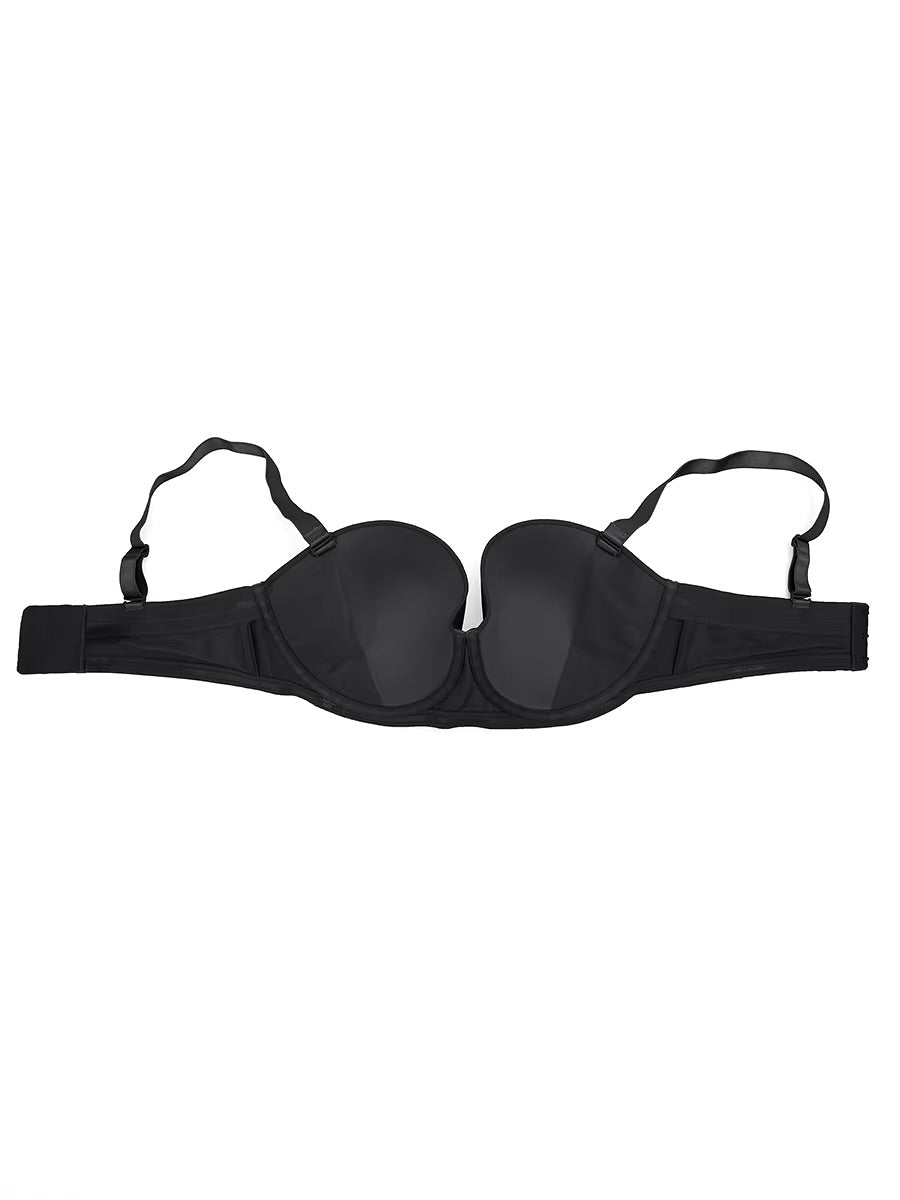 1/2 Cup Underwire Bra with Detachable Straps