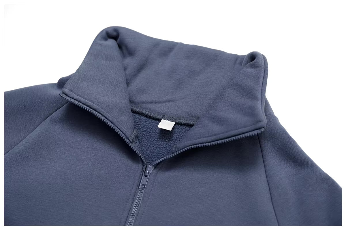 Agnes Winter Fleece Loose Hoodie