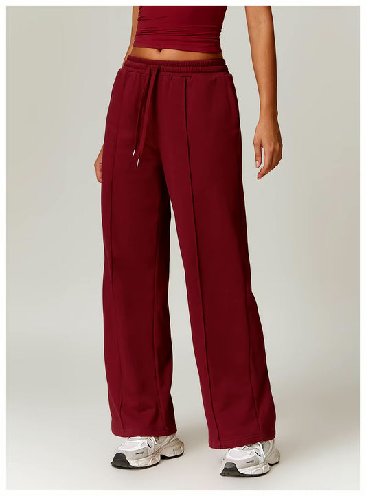 Aurelia High Waisted Loose Fit Sports Sweatpants