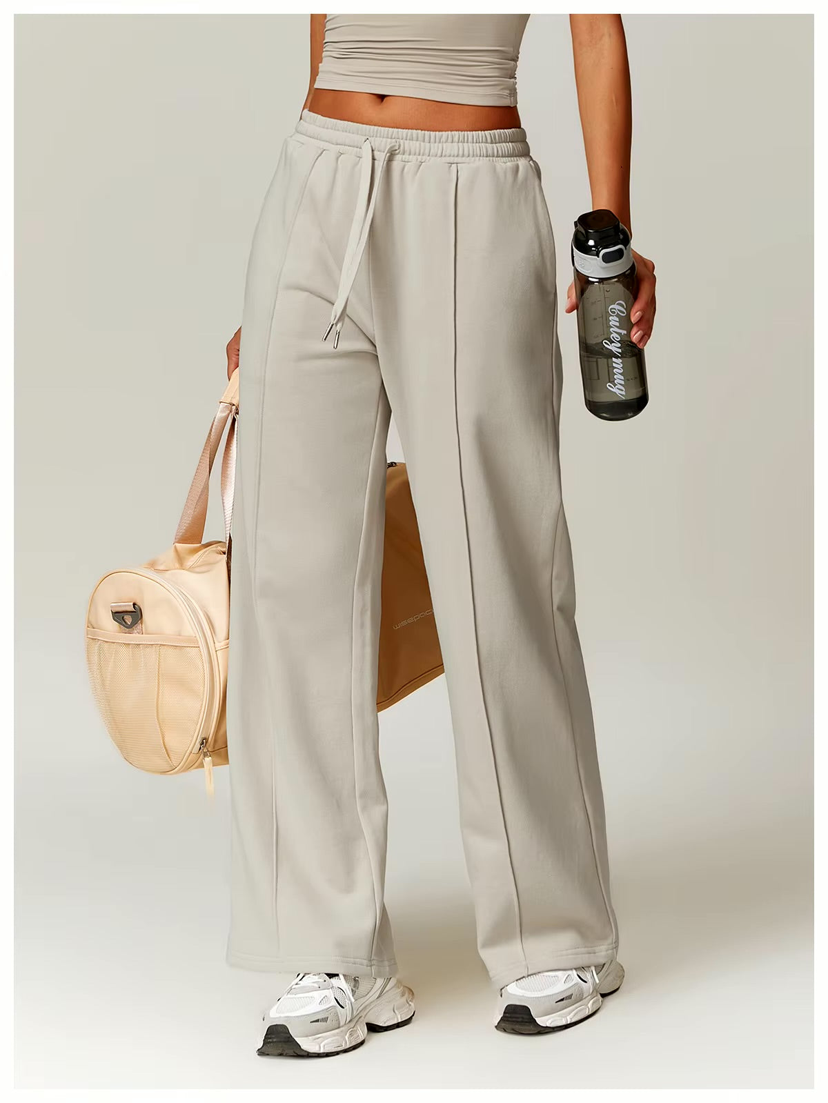 Aurelia High Waisted Loose Fit Sports Sweatpants