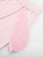 Rayon Ribbed Wide Leg Loungewear Pants