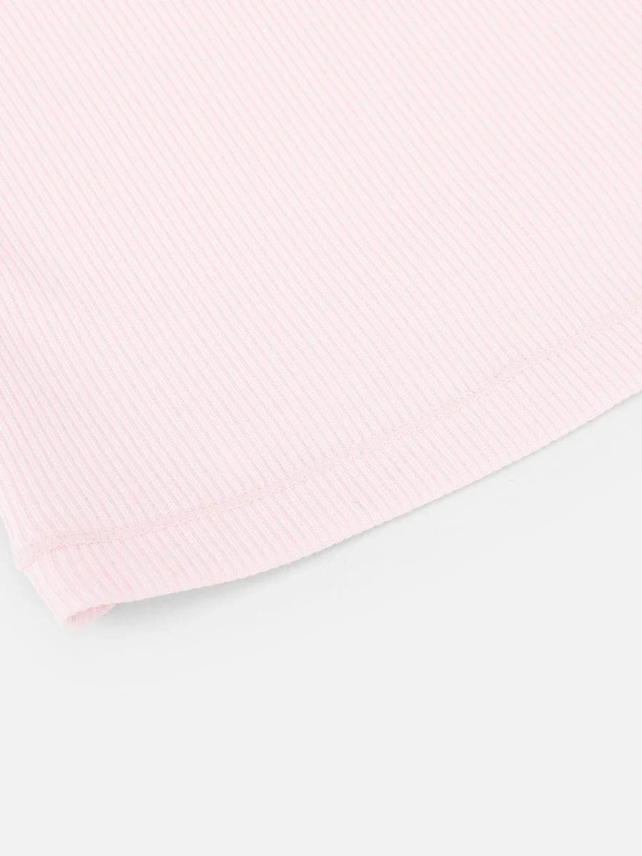 Rayon Ribbed Wide Strap Tank Top