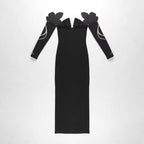 Boss Babe Long Sleeve Clothes Evening Long Dress