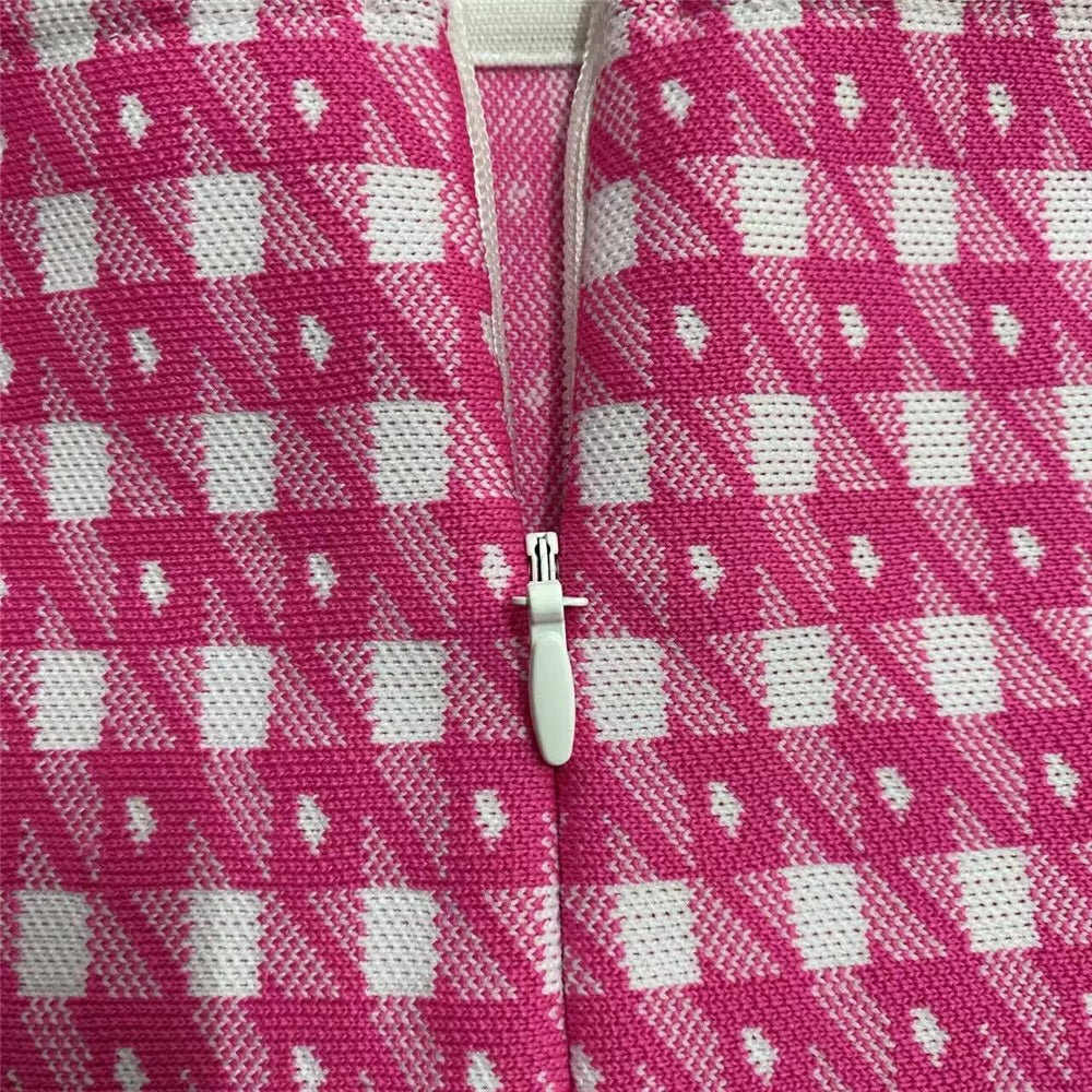 Boss Babe Bandage Bow Tops Mini Skirts Two Pieces Set