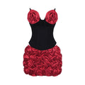 Boss Babe Rose Strapless Bodycon Top & Mini Skirt