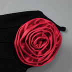 Boss Babe Rose Strapless Bodycon Top & Mini Skirt