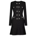 Boss Babe Short Knitted  Dress