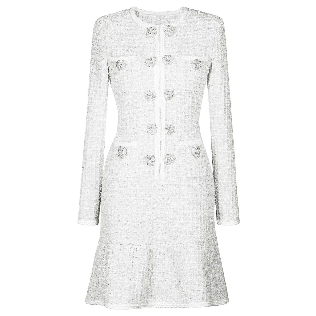Boss Babe Short Knitted  Dress