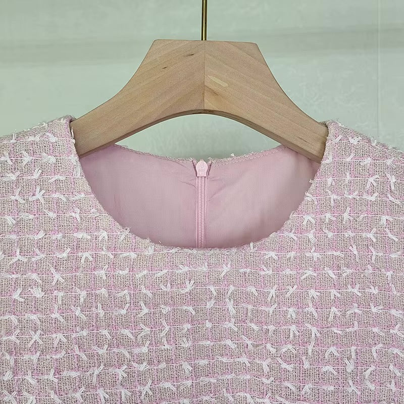 Boss Babe Short Tweed Dress