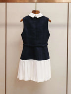 Boss Babe Short Tweed Chiffon Dress