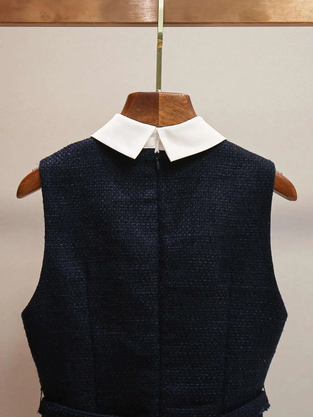 Boss Babe Short Tweed Chiffon Dress