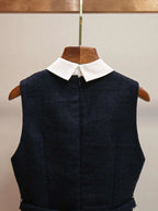 Boss Babe Short Tweed Chiffon Dress