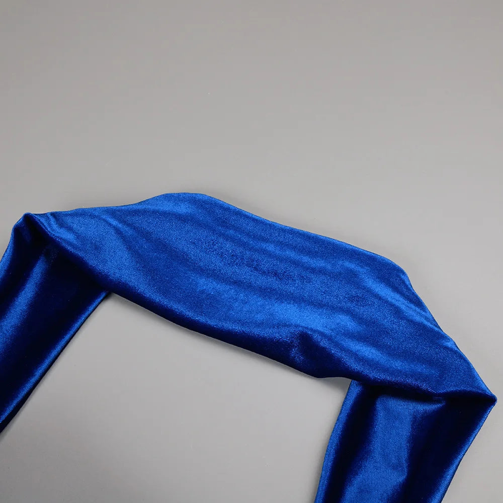 Boss Babe Elegant Vintage Velvet Dress