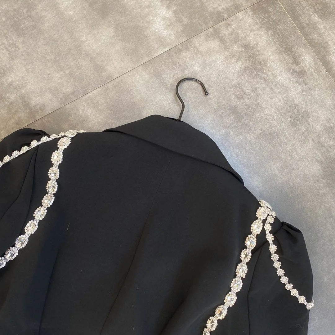 Boss Babe Blazer &  Mini Skirt Two Piece Set