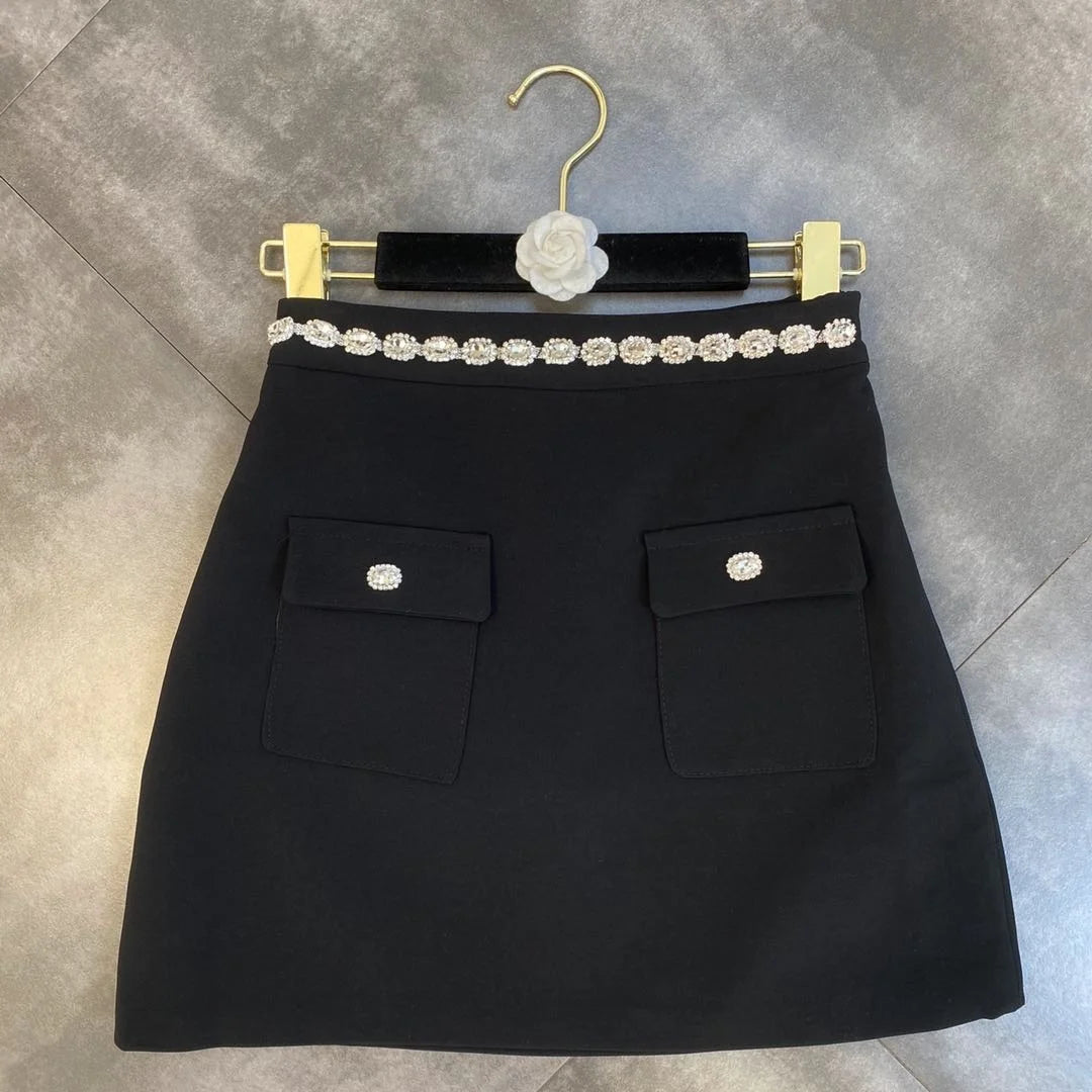 Boss Babe Blazer &  Mini Skirt Two Piece Set