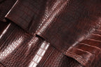 Boss Babe Pu Leather Long Sleeve Double-breasted Vintage Long Coat