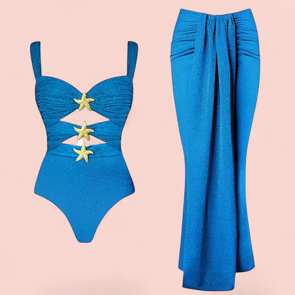 BAthing Suit and Skirt