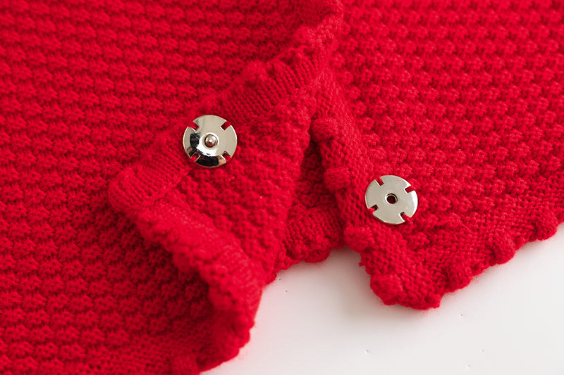 Boss Babe Bright Red 2 Pcs Skirt