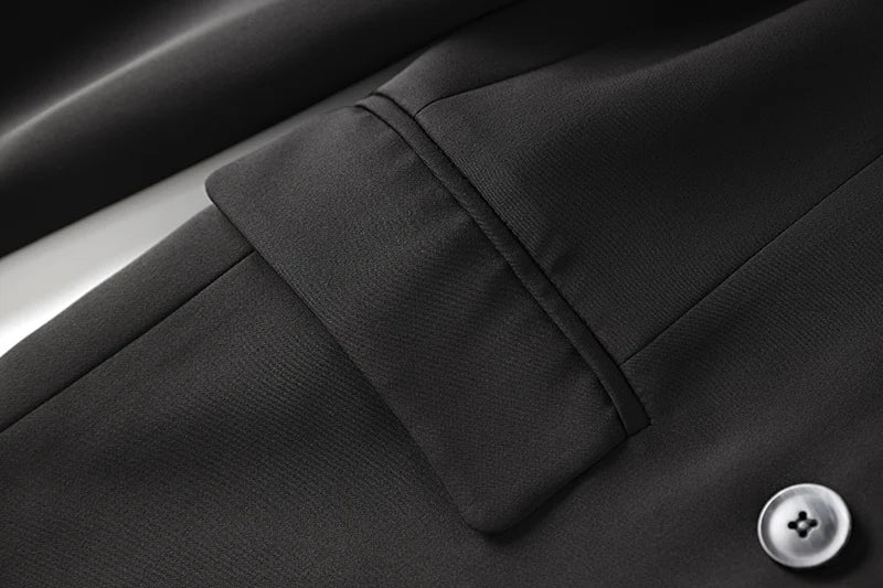 Boss Babe Diamonds Beadings 2PCS Blazer Suit