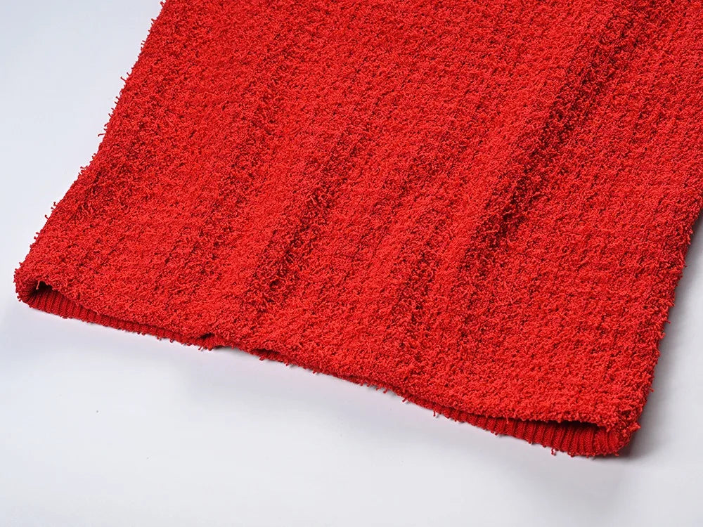 Boss Babe Charming Tweed Women 2Pcs Skirt Set