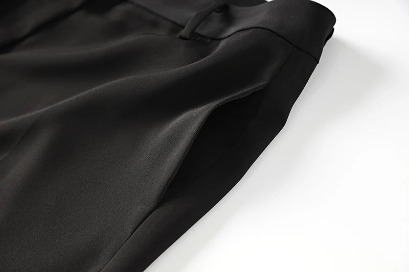 Boss Babe Diamonds Beadings 2PCS Blazer Suit