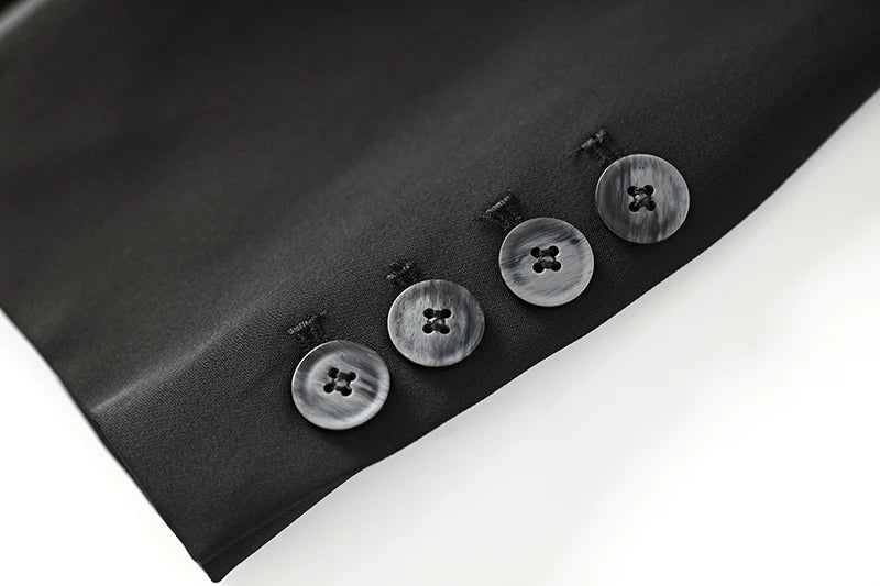 Boss Babe Diamonds Beadings 2PCS Blazer Suit