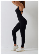 Load image into Gallery viewer, Tracksuit Gym Push Up Workout Jumpsuit

