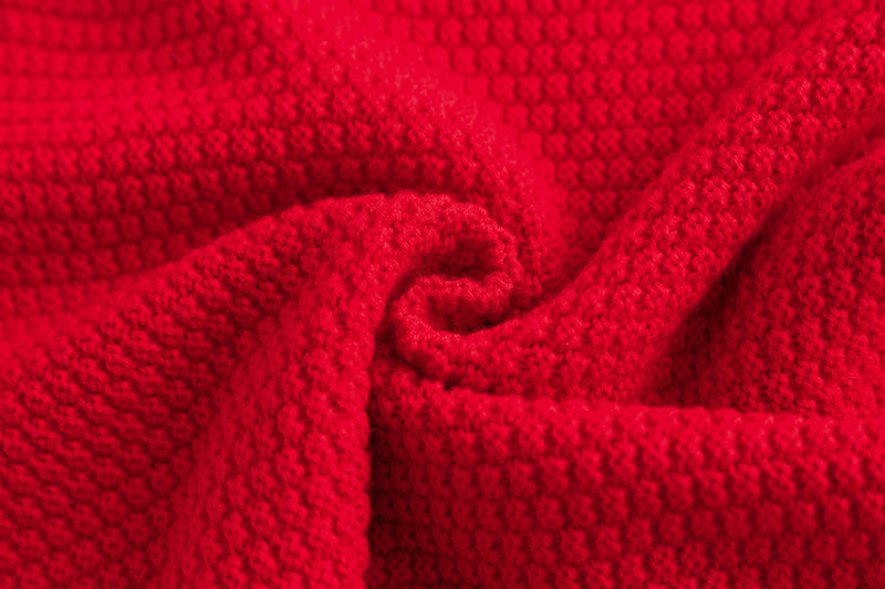 Boss Babe Bright Red 2 Pcs Skirt